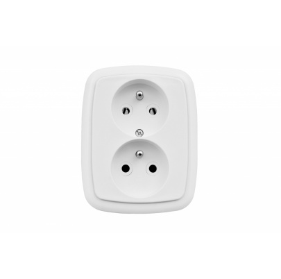 MODUL dvojzásuvka -rovná