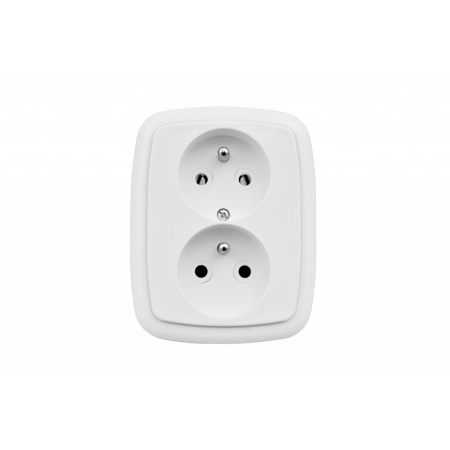 MODUL dvojzásuvka -rovná