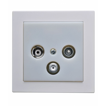 CUBUS zásuvka RTV koncová satelitná   -   ZK 2-7 SAT