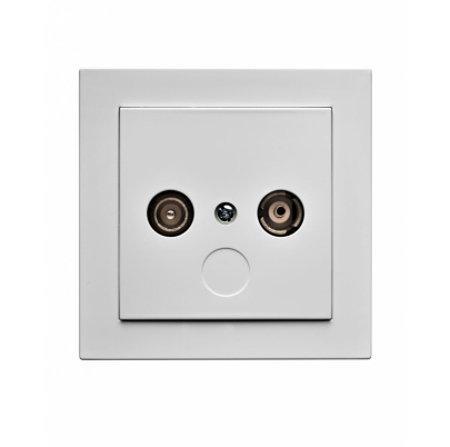 CUBUS zásuvka RTV priebežná   -   ZP 13