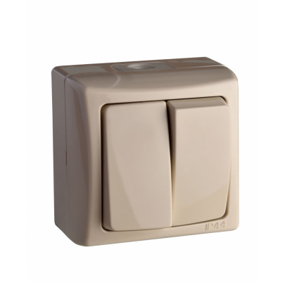 Dvojitý prepínač striedavý   -   5B