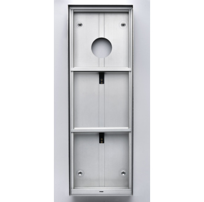 GARANT montážna doska nad omietku pre tri moduly so strieškou vertikálna 