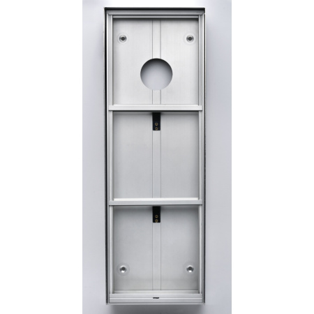 GARANT montážna doska nad omietku pre tri moduly so strieškou vertikálna 