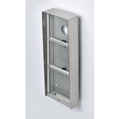 GARANT montážna doska nad omietku pre tri moduly so strieškou vertikálna 