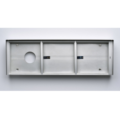 GARANT montážna doska nad omietku pre tri moduly so strieškou vertikálna 