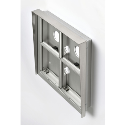 GARANT montážna doska pod omietku pre štyri moduly so strieškou