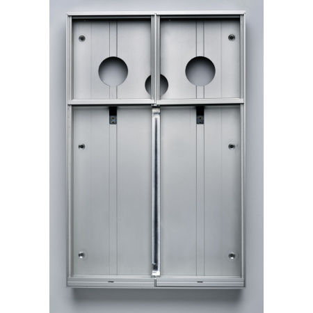 GARANT montážna doska nad omietku pre dva moduly + modul menovníka 