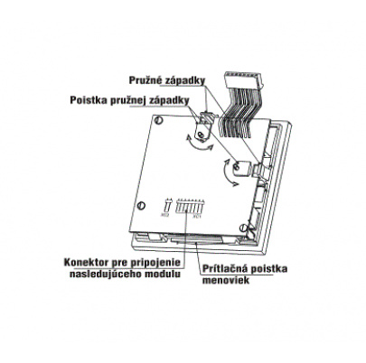 Modul tlačidlový TT8 - 4FN 231 03