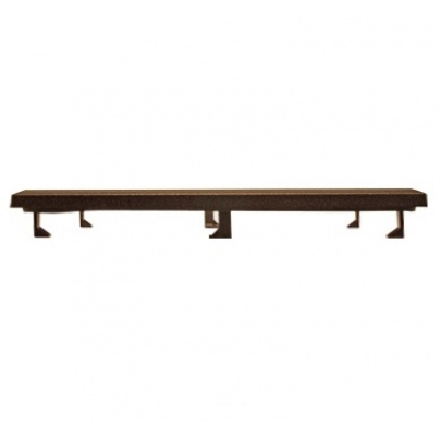 Montážny rám 2x3B pre 2 moduly a menovník 4M - 4FF 127 17