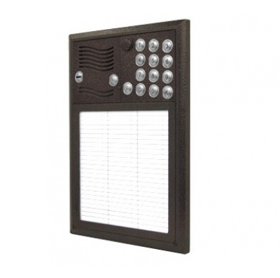 Montážny rám 2x3B pre 2 moduly a menovník 4M - 4FF 127 17