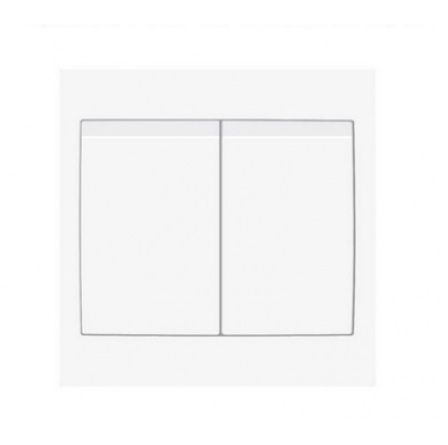 Dvojitý prepínač striedavý PRAKTIK   -  R:5B  -   4FN 580 04