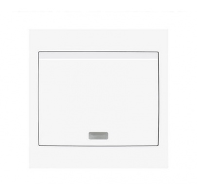 Vypínač jednopólový s orientačnou tlejivkou  -  R:1So   -   4FN 580 10