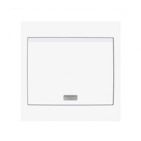 Vypínač jednopólový s orientačnou tlejivkou  -  R:1So   -   4FN 580 10