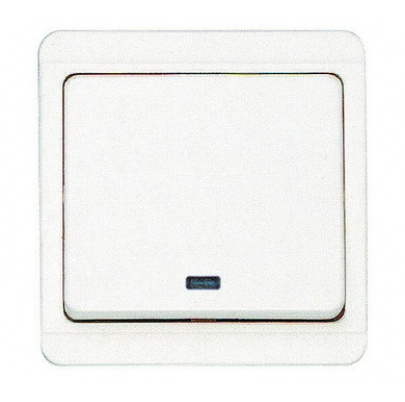 ŠTANDARD  prepínač striedavý s orientačnou tlejivkou  -  6So