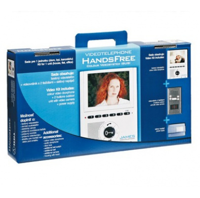 Video sada Handsfree (BUS) pre 1 účastníka - 4FY 110 25.2 - antika strieborná