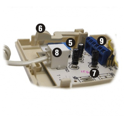 Domáci telefón DT ELEGANT s 1 tlačidlom protistanice - 4FP 211 02