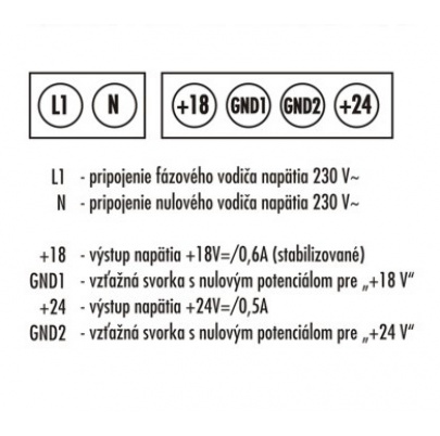 Sieťový napájač - 4FP 672 58