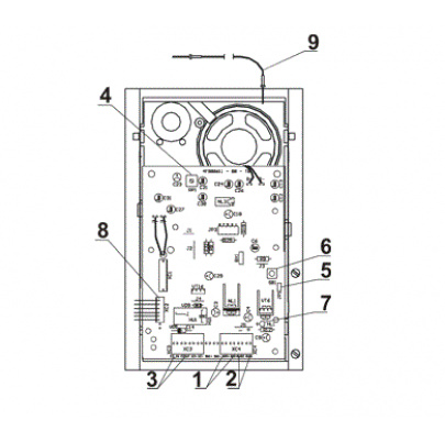Modul EV s číselnicou pre kódovú voľbu - 4FN 230 63